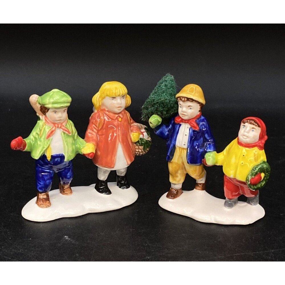 Department 56 Snow Village “Through the Woods" #5172-1 Retired